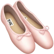 Pale pink ballet shoes sticker