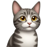 funny cat sticker