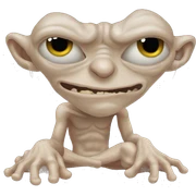 Gollum sticker