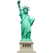 Statue of liberty sticker