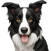 border collie sticker