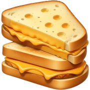 Cheese sandwich sticker