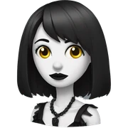 gothic sticker