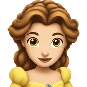 princess belle  sticker