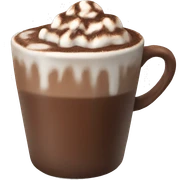 hot chocolate sticker