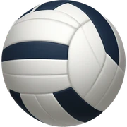 Summer volleyball sticker
