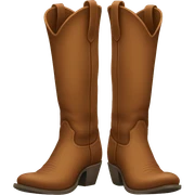 Cowgirl boots sticker