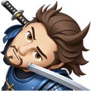 Samurai Defender sticker