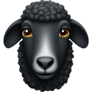 Black sheep sticker
