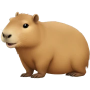 Capybara sticker