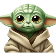 baby Yoda sticker