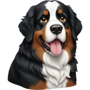 bernese mountain dog sticker