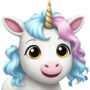 Unicorn baby sticker