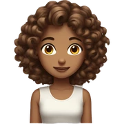 curly brown hair girl with brown hair girl sisters huge  sticker