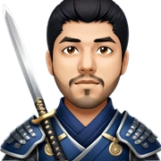 Warrior Samurai sticker