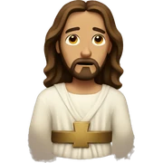 Sad Jesus  sticker