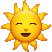 Sun sticker