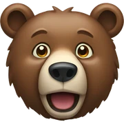 Bear sticker