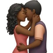 Me kissing my man sticker
