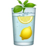lemon water sticker