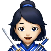 Steadfast Samurai sticker