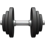 Dumbbell sticker