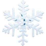 Snowflake sticker
