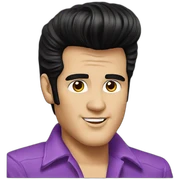 Elvis presley sticker