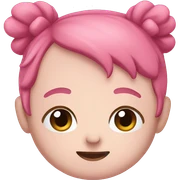 Pink and cute  sticker