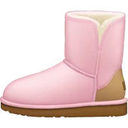 light pink uggs sticker