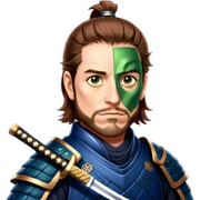 Vigilant Samurai sticker