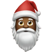 Santa sock sticker