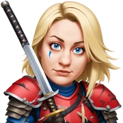 Battle-Ready Samurai sticker