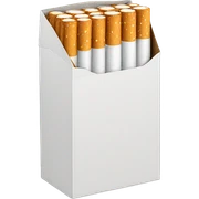 cigarette carton sticker