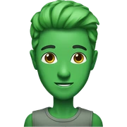 Green sticker