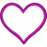 Heart sticker