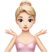 Ballerina sticker