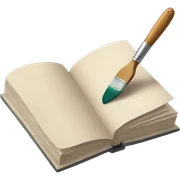 paint book sticker