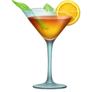 Cocktail Glass sticker