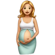 pregnant  sticker