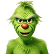 grinch sticker