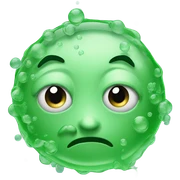 Snot bubbles sticker