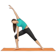 yoga mat sticker