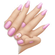 Uñas sticker