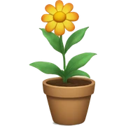 Flower sticker