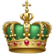 royal crown sticker