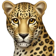 leopard sticker