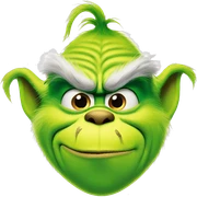 The grinch sticker