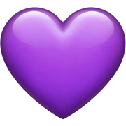 Purple heart sticker
