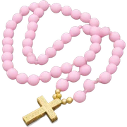 Light pink tasbeeh ( prayer beads ) sticker